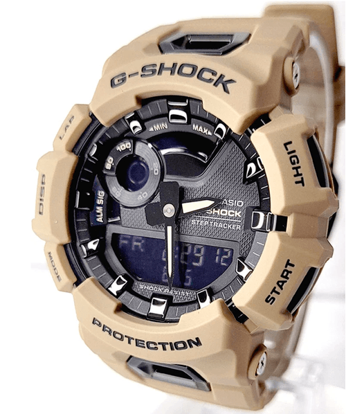 Relógio G-Shock Anadigi - Bege