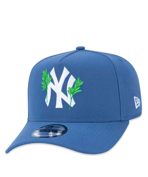 Boné New Era 9FORTY A-Frame MLB New York Yankees Rooted Nature - Azul