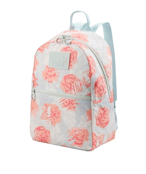 Mochila Puma Core Pop Backpack - Branco / Rosa