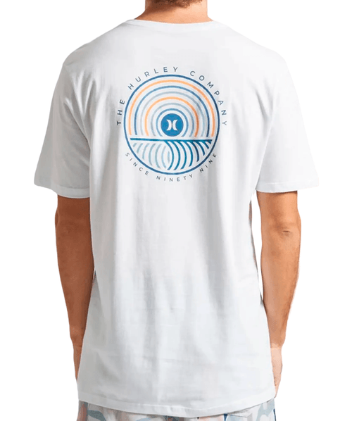 Camiseta Hurley Silk Multi Cicle - Branco