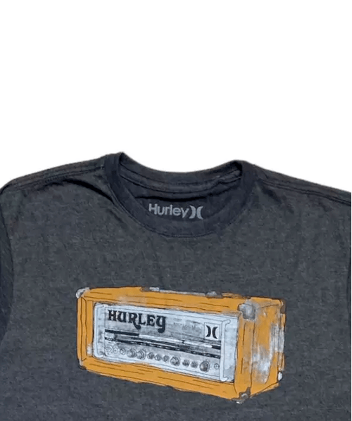 Camiseta Hurley Amplifier - Mescla Preto
