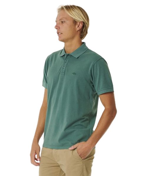 Camiseta Polo Rip Curl Faded Green Washed