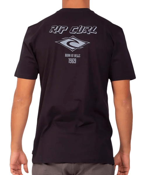 Camiseta Rip Curl Fadeout Essential - Black