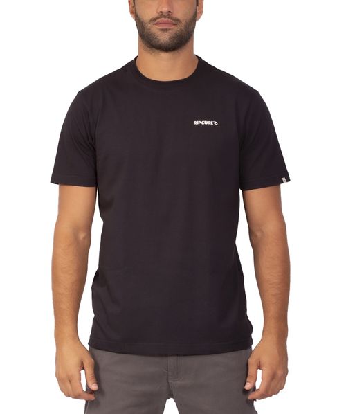 Camiseta Rip Curl Icon Color - Black