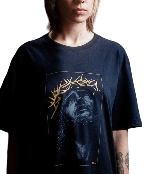 T-Shirt MCD Regular Cristo - Preto