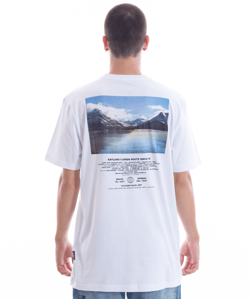 Camiseta Kayland Essential Landscape - Branco