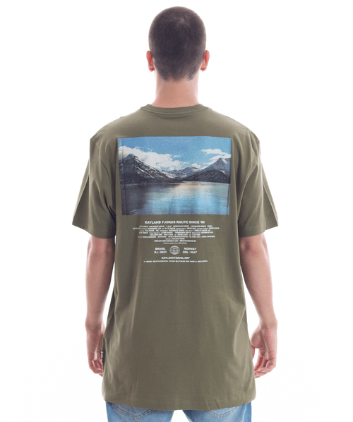 Camiseta Kayland Essential Landscape - Verde Pine