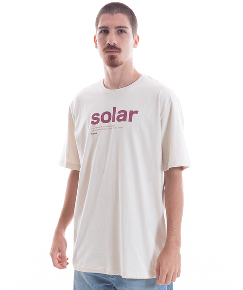Camiseta Kayland Comfort Solar - Creme Polar