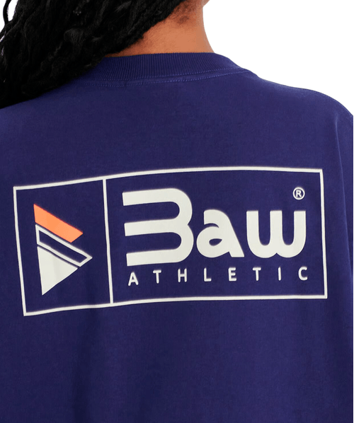 Camiseta BAW New Over Sport Vintage - Azul Marinho