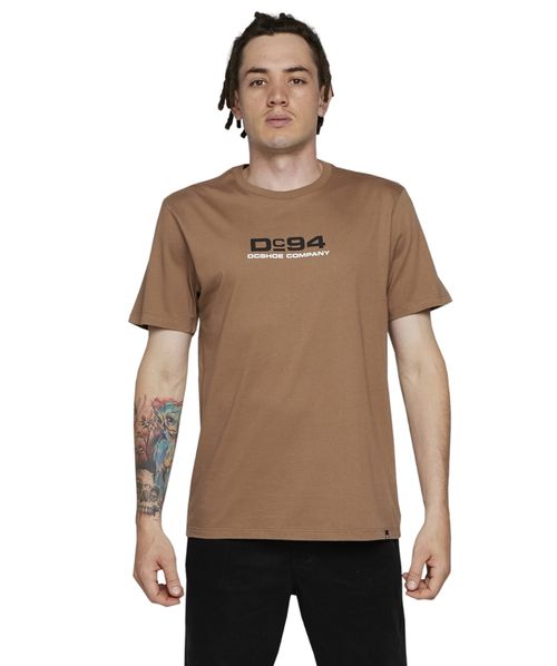 Camiseta DC Shoe M/C Compass - Marrom