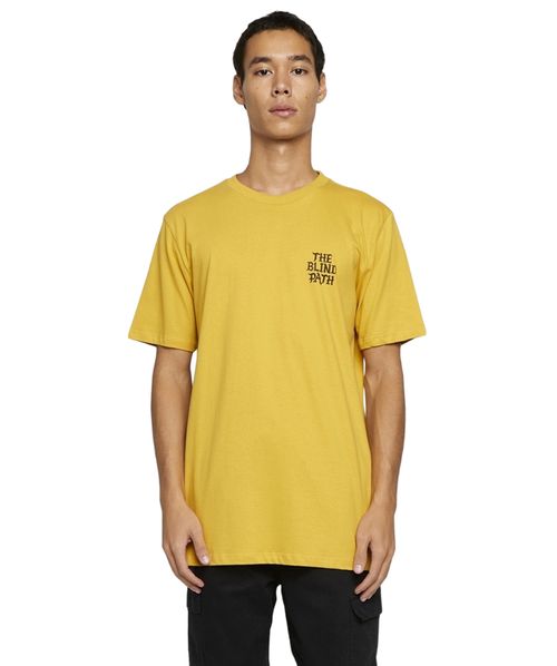 Camiseta Element x Timber  M/C Timber Sight - Amarelo