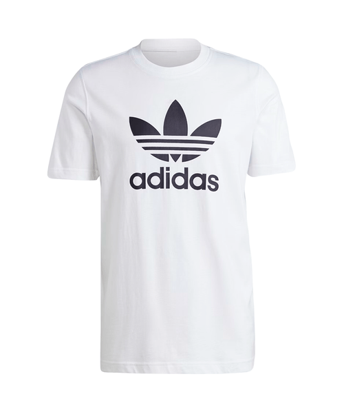 Camiseta Adidas Classics Trefoil - Branco / Preto