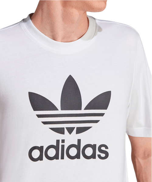 Camiseta Adidas Classics Trefoil - Branco / Preto