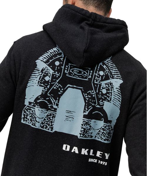 Moletom Oakley Bunker Hoodie - Preto