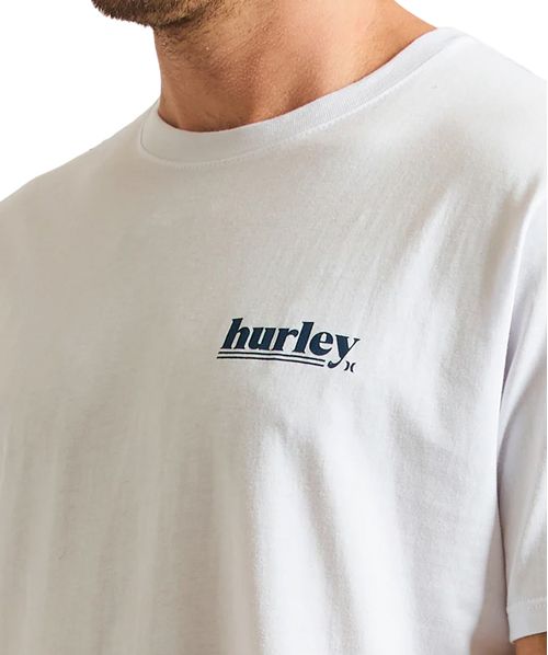 Camiseta Hurley Puff Branco