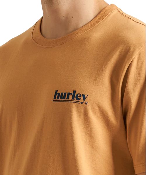 Camiseta Hurley Puff Mostarda