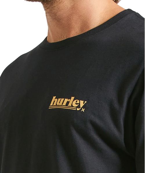Camiseta Hurley Puff Preto