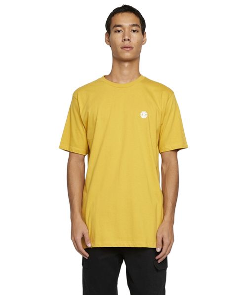 Camiseta Element Basic Crew Color Amarelo