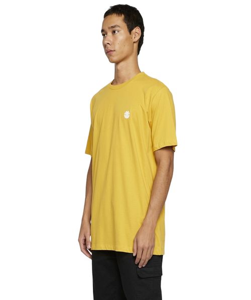Camiseta Element Basic Crew Color Amarelo