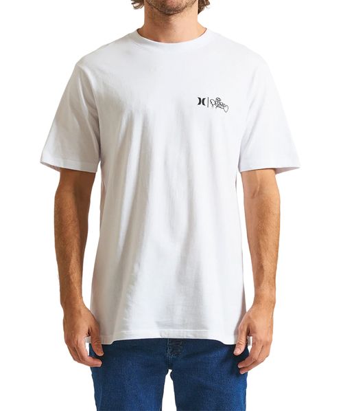 Camiseta Hurley Poisé Euro22 - Branco