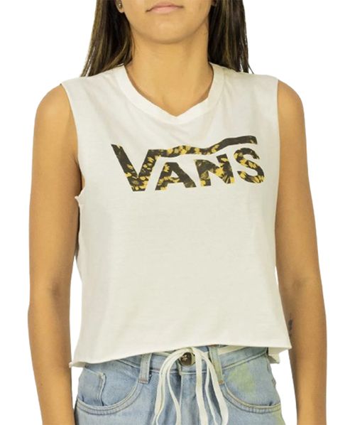 Regata Vans Warped Floral Fill Tank - Marshmallow
