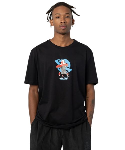 Camiseta Lost Angry Smurf - Preto