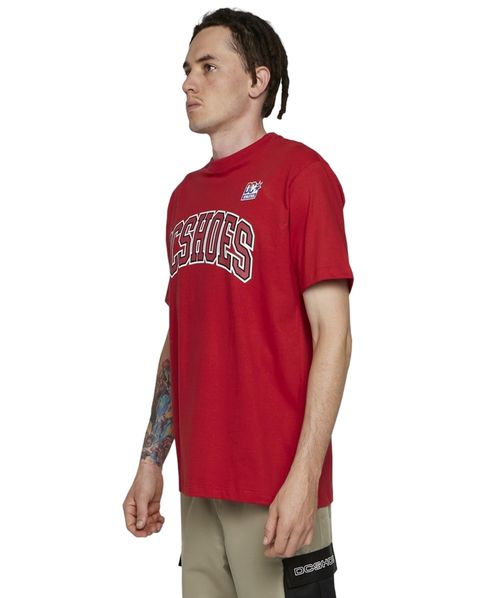 Camiseta DC Shoes Showtime Vermelha