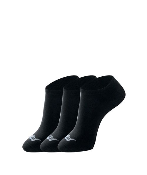Kit 3 Pares de Meia Hang Loose Invisível - Preto