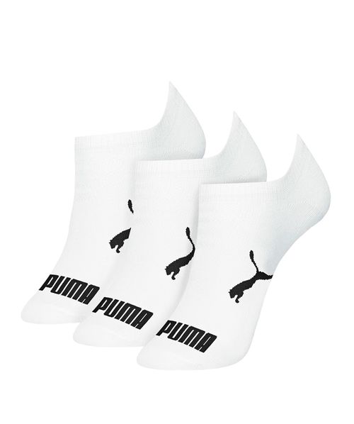 Kit Meia Sapatilha Puma 3 Pares - Branco