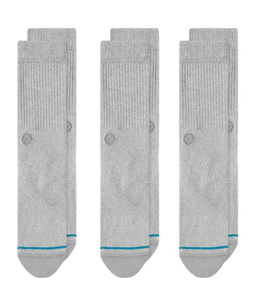 Kit Meia Stance Icon Grey