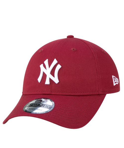 Boné New Era 9Twenty MLB New York Yankees Aba Curva Vermelho