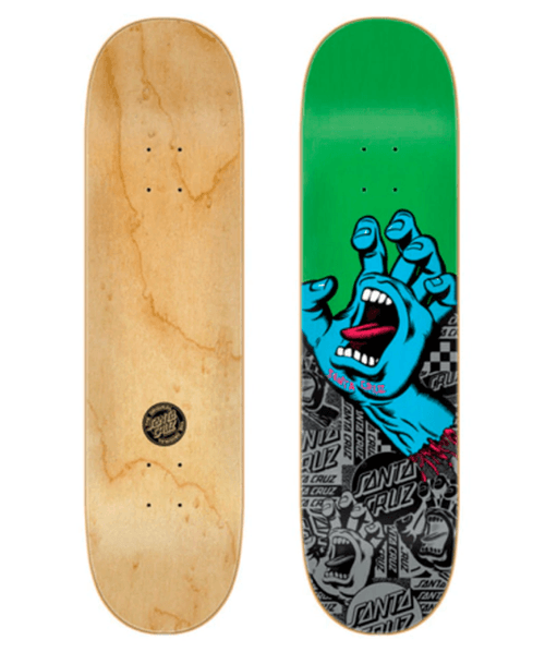 Shape Santa Cruz - PowerLyte Flier Hand Large - Verde / Azul / Preto