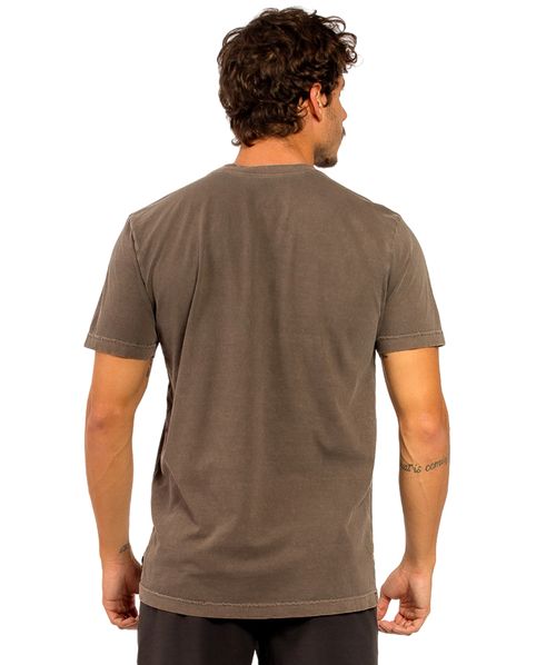 Camiseta Rip Curl Washed Blade Cocoa Brown