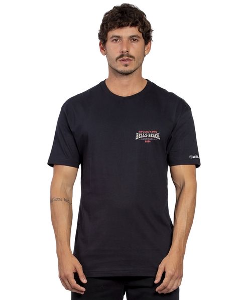 Camiseta Rip Curl Pro Bells 24 Tee Black