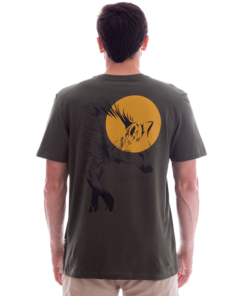 Camiseta Kayland Essencial Lobo Guará Verde