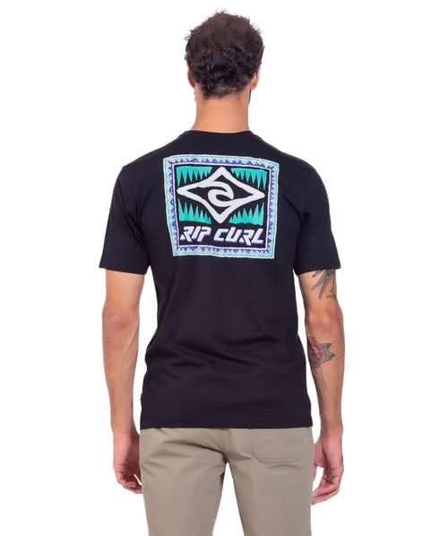 Camiseta Rip Curl Throwback Preto