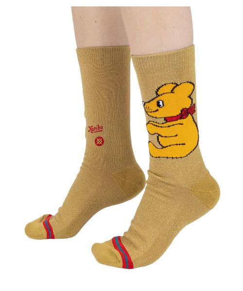 Meia Stance Haribo Gummiebear Gold