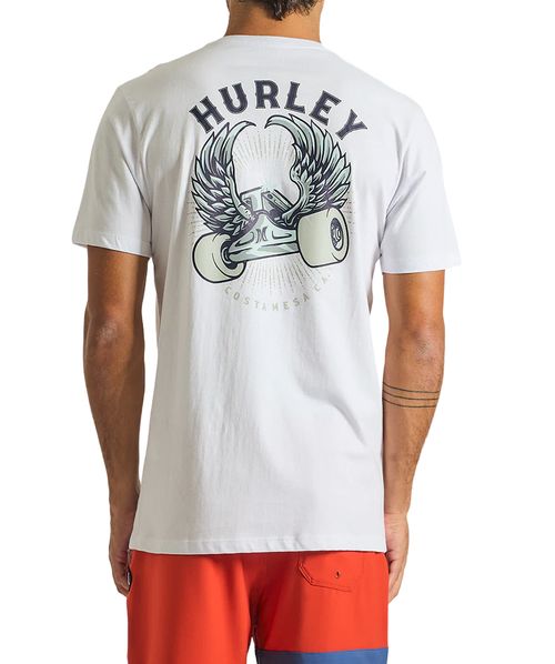 Camiseta Hurley Hard Wings Branco