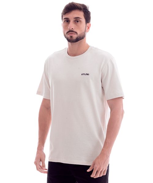 Camiseta Kayland Malhão Cajueiro Bege