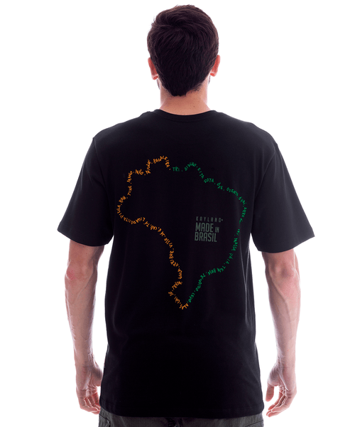 Camiseta Kayland Malhão Made In Brazil Preto