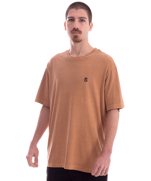 Camiseta Kayland Washed Nordeste Amarelo