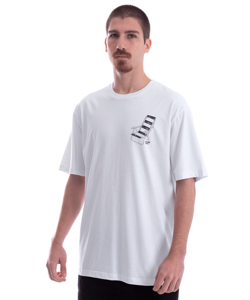 Camiseta Kayland Comfort Cadeira de Praia Branco