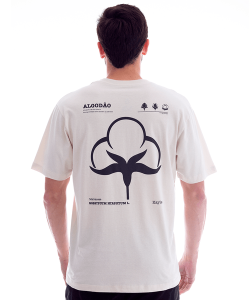 Camiseta Kayland Comfort Algodão Bege