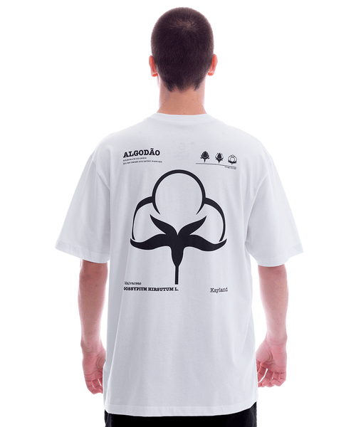 Camiseta Kayland Comfort Algodão Branco