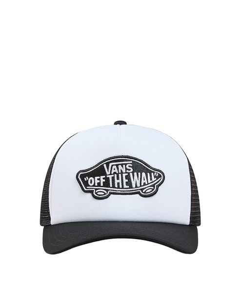 Boné Vans Classic Patch Curved Bill Trucker Black White