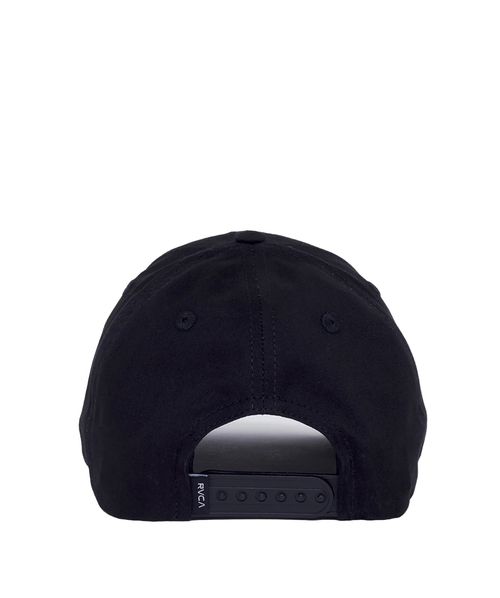 Boné RVCA Aba Curva Palm Set Snapback Preto