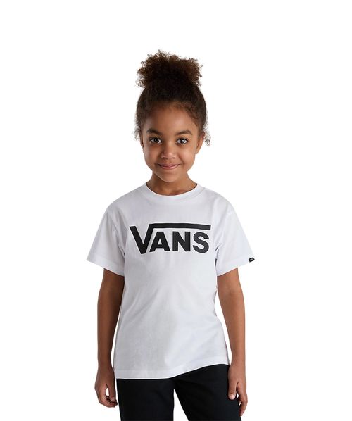 Camiseta Vans Classic Infantil White