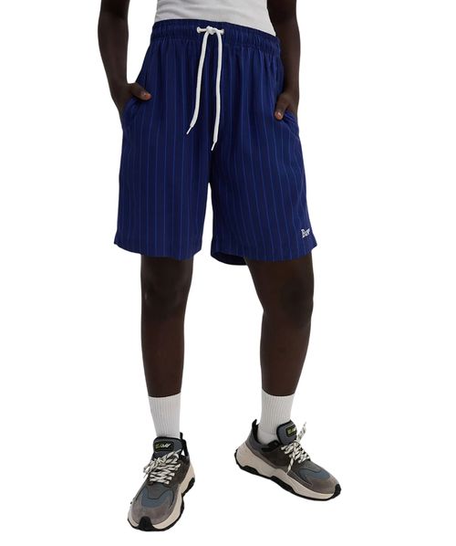 Beach Shorts Baw Lines Azul Marinho
