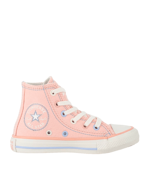 Tenis Converse Kids Chuck Taylor All Star Hi Vintage Remastered - Rosa Salvia