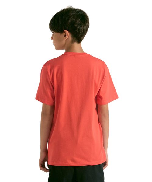 Camiseta Volcom Ripper Juvenil - Vermelho